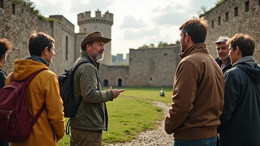 clavoworks tour guide pointing